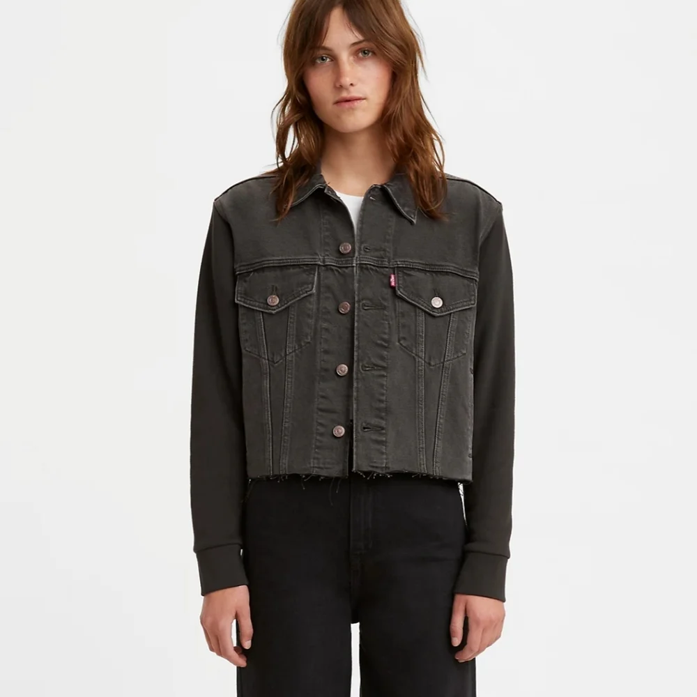 Levi's Ex-boyfriend Trucker Jacket - Picture 1 of 6